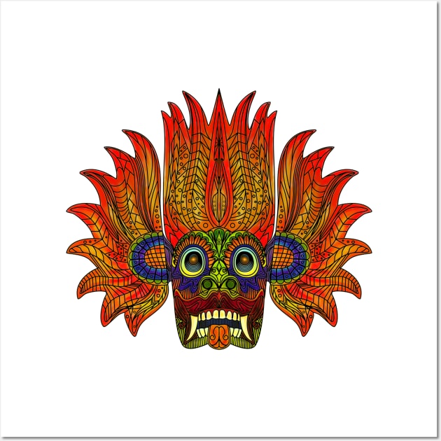 Sri Lanka Devil Mask : EYECHO Wall Art by EYECHO